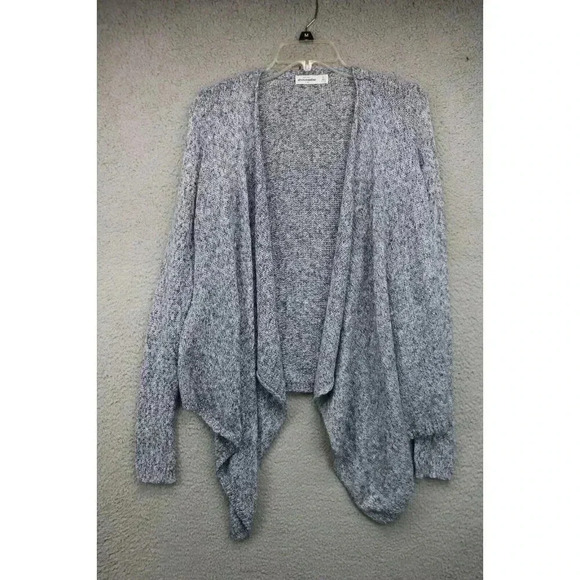 Abercrombie Kids Open Front Draped Cardigan-XL- Blue and Gray - Picture 1 of 7